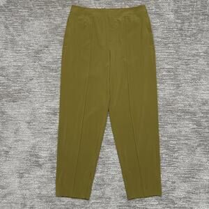 Athleta Pants Womens 14 Green Vienna Sun Pant Tapered Ankle Travel Work